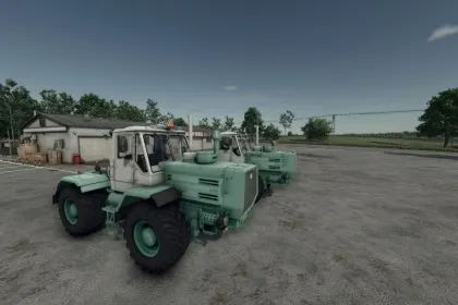 Leistungsstarker Traktor T-150K AF UA für Farming Simulator 25 — 2