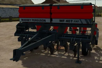 Ефективний Мод Massey Ferguson 407 / 409 для Farming Simulator 25