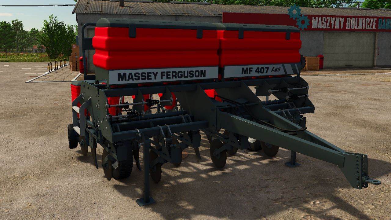 Ефективний Мод Massey Ferguson 407 / 409 для Farming Simulator 25