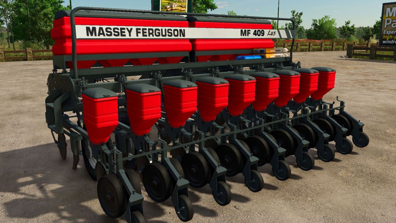 Ефективний Мод Massey Ferguson 407 / 409 для Farming Simulator 25