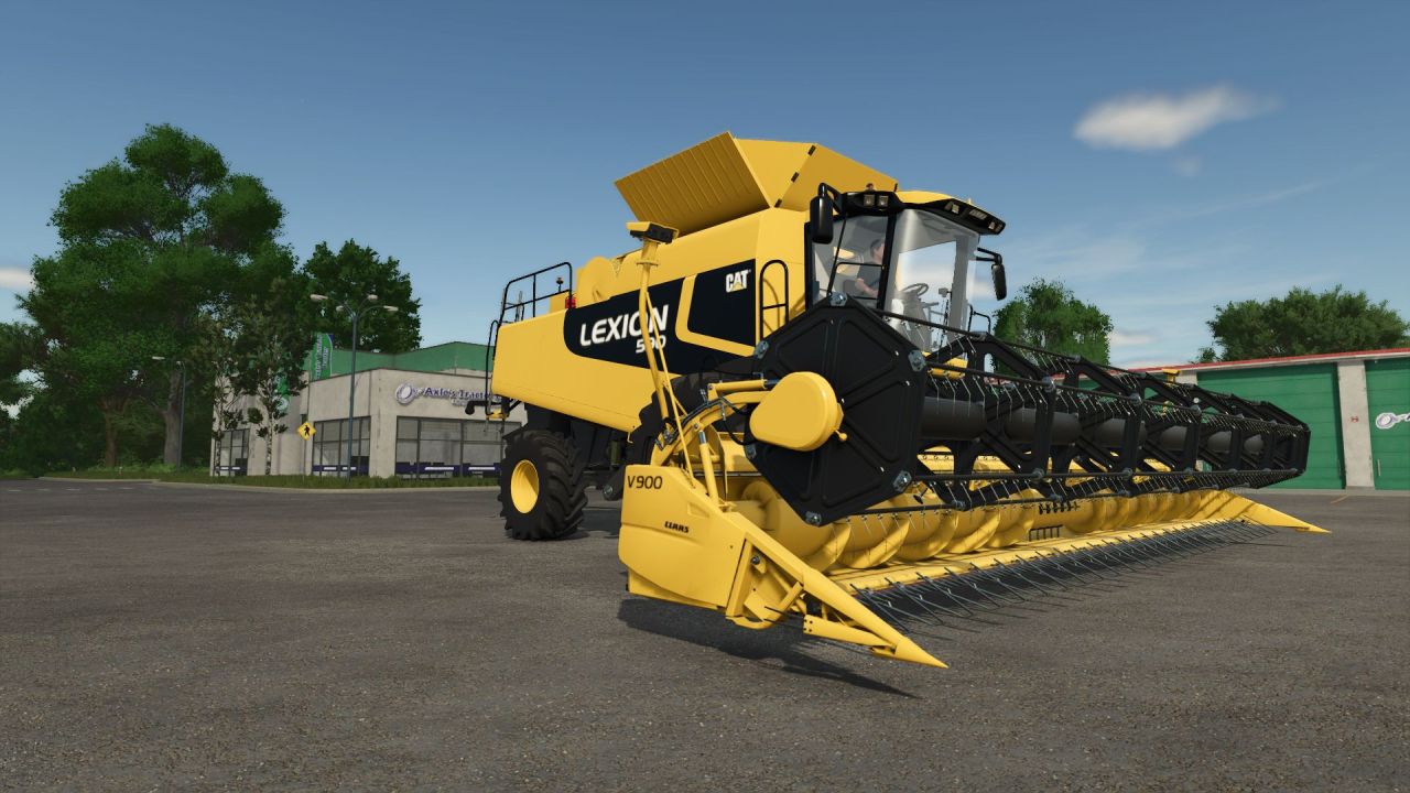 Efficient Combine CAT Lexion 560-590 for Farming Simulator 25