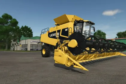 Efficient Combine CAT Lexion 560-590 for Farming Simulator 25 — 4