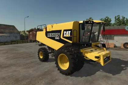 Efficient Combine CAT Lexion 560-590 for Farming Simulator 25 — 5