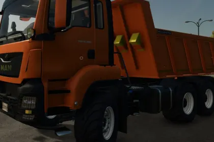 Ефективний Вантажівка MAN TGS 6x6 для Farming Simulator 25