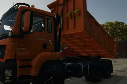 Efficient Truck MAN TGS 6x6 for Farming Simulator 25 — 2