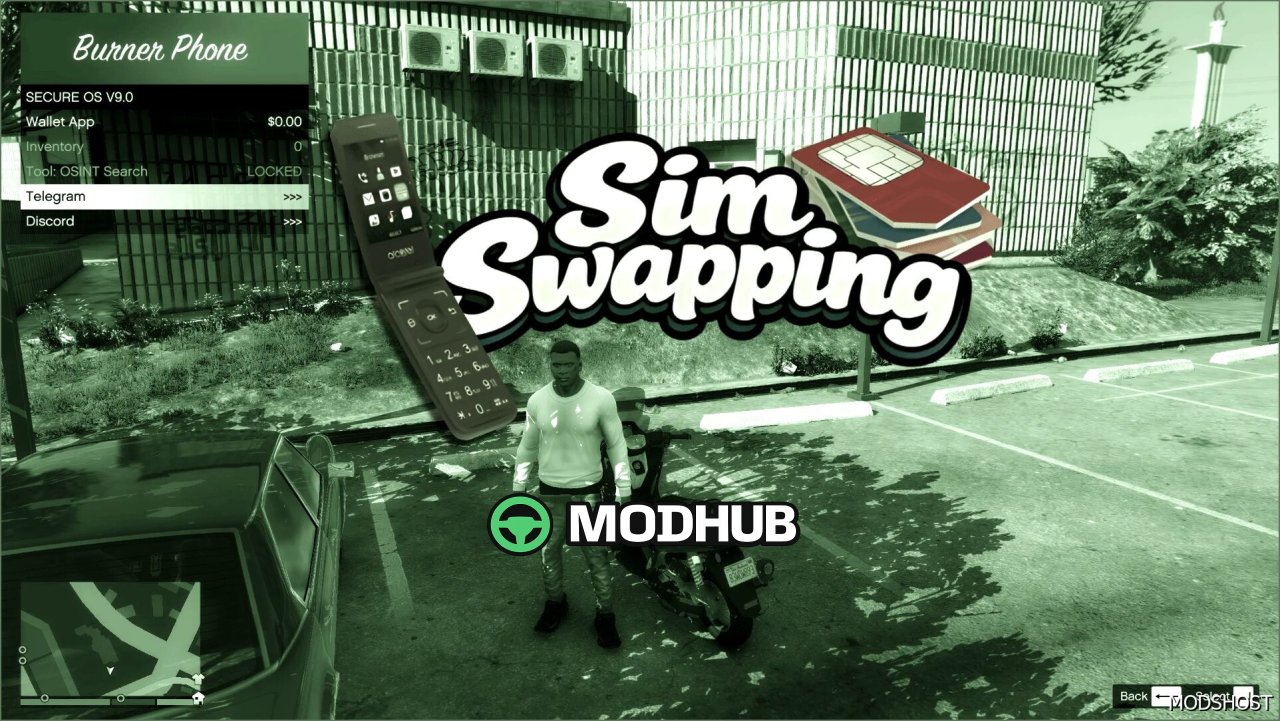 Скрипт мод SIM Swapping для Grand Theft Auto V - захоплюючий та інтерактивний