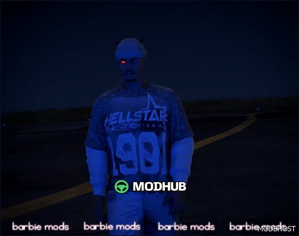 Сяючі Очі для Гравців MP Чоловіків та Жінок - Яскравий Мод