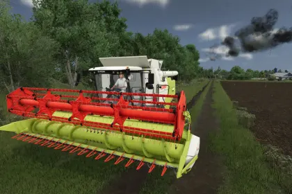 МодExhaust Plus додає реалістичний дим, повністю замінюючи стандартний вихлоп для Farming Simulator 25 — 1