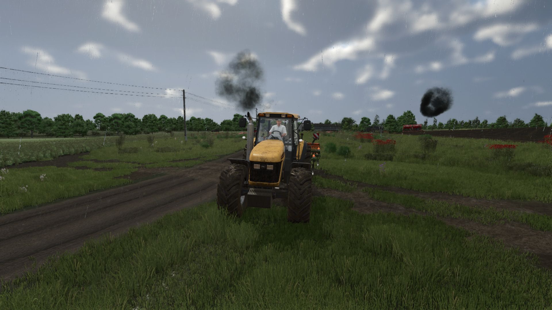 Mod Exhaust Plus fügt realistischen Rauch hinzu und ersetzt den Standardauspuff vollständig für Farming Simulator 25 - Screenshots