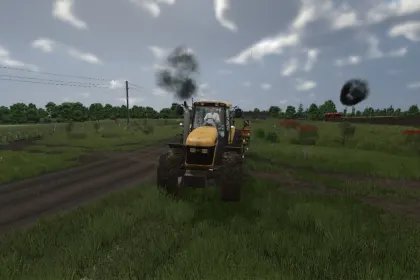МодExhaust Plus додає реалістичний дим, повністю замінюючи стандартний вихлоп для Farming Simulator 25 — 2