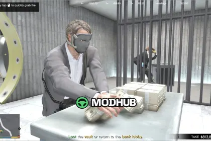 Große Banküberfälle: Spannendes GTA V Script Mod — 2
