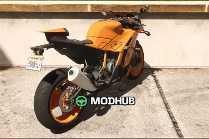 2025 KTM 990 RC R Add-on | Beeindruckendes GTA 5 Fahrzeug-Tuning-Mod