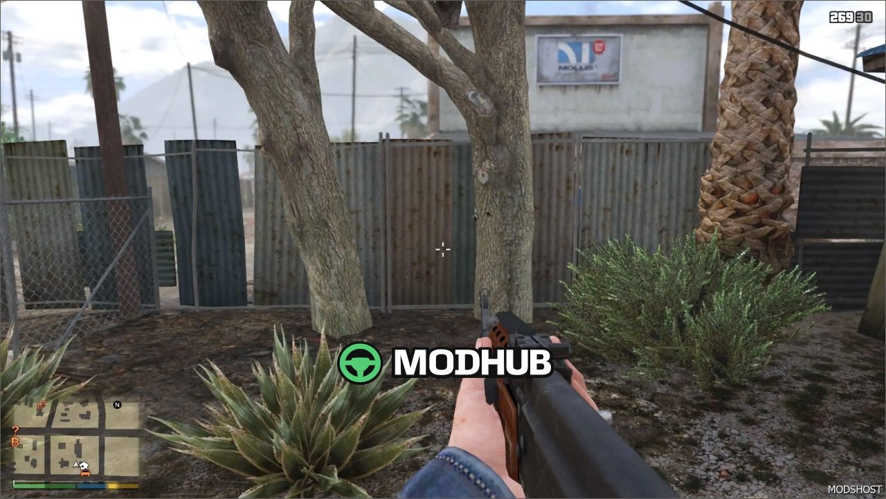 Захоплюючі виправлення та поліпшення бою GTA 5 Мод зброї