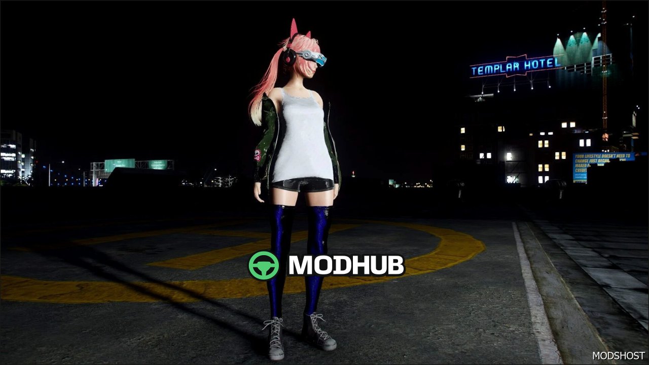 Кіберпанкова дівчина ADD: захоплюючий мод для гравців