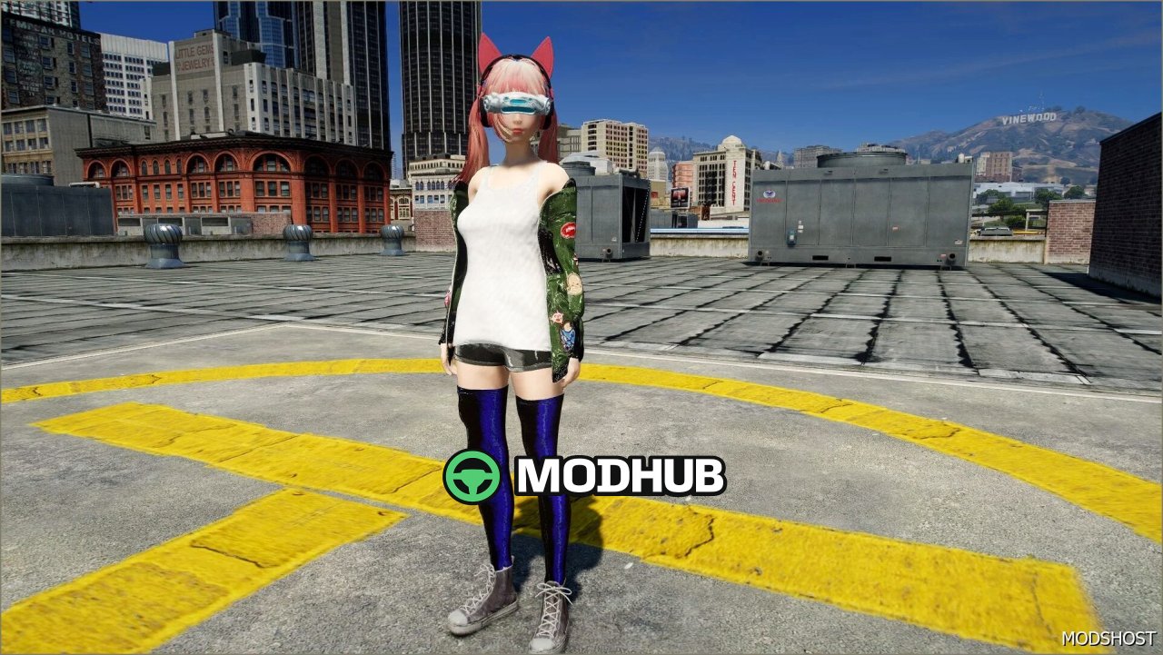 Кіберпанкова дівчина ADD: захоплюючий мод для гравців