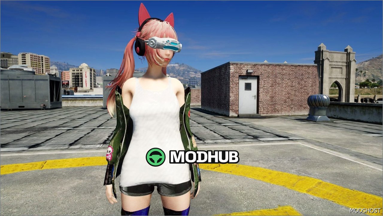 Кіберпанкова дівчина ADD: захоплюючий мод для гравців