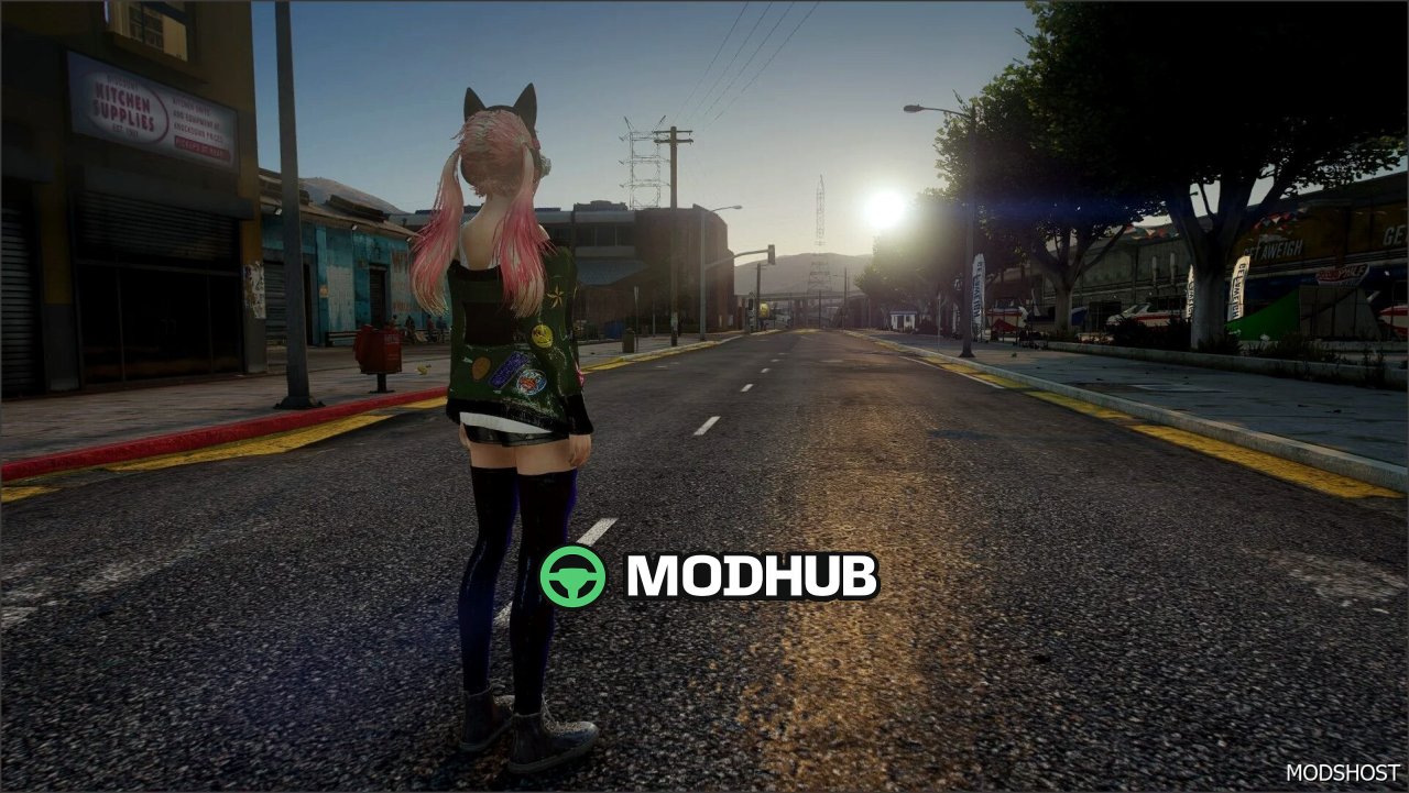 Кіберпанкова дівчина ADD: захоплюючий мод для гравців
