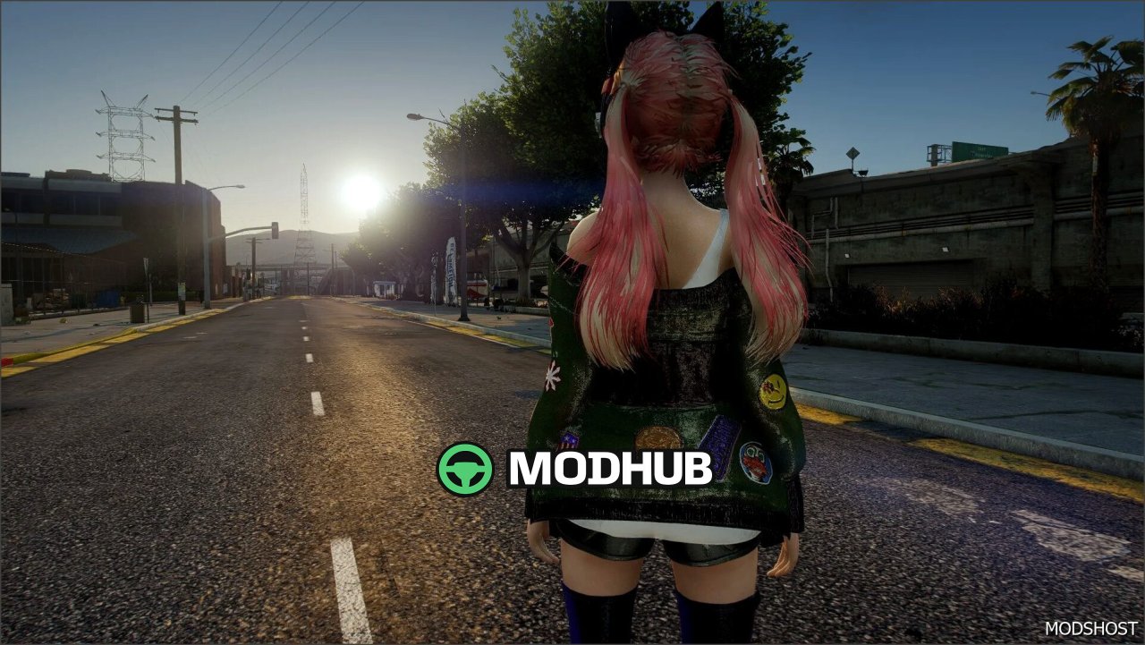 Кіберпанкова дівчина ADD: захоплюючий мод для гравців