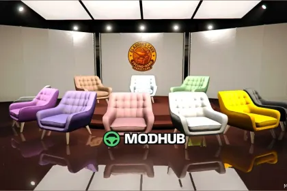 Сучасне крісло-проп для GTA V – стильний та функціональний — 3