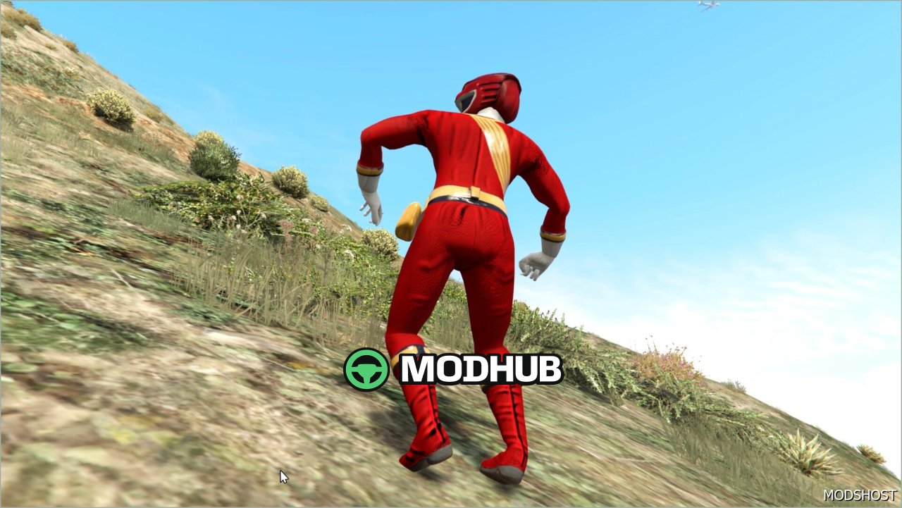 Дикий Силач Червоний Рейнджер - Вражаючий Мод для Гравця