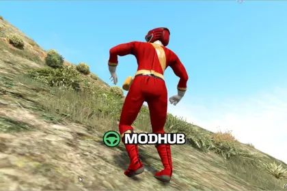 Дикий Силач Червоний Рейнджер - Вражаючий Мод для Гравця