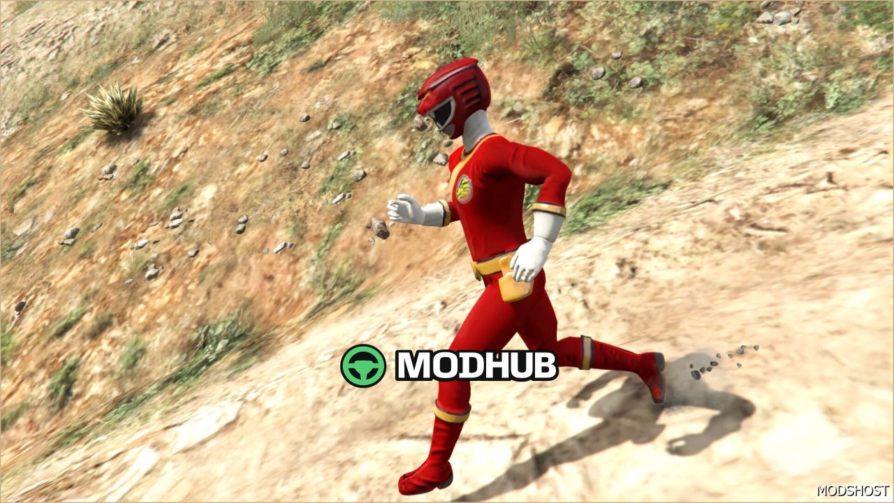 Дикий Силач Червоний Рейнджер - Вражаючий Мод для Гравця