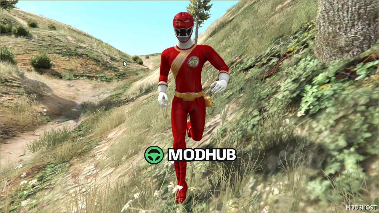 Дикий Силач Червоний Рейнджер - Вражаючий Мод для Гравця