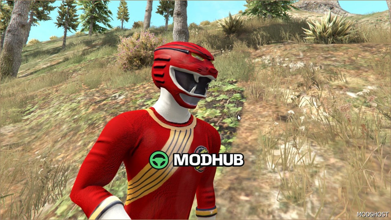 Дикий Силач Червоний Рейнджер - Вражаючий Мод для Гравця