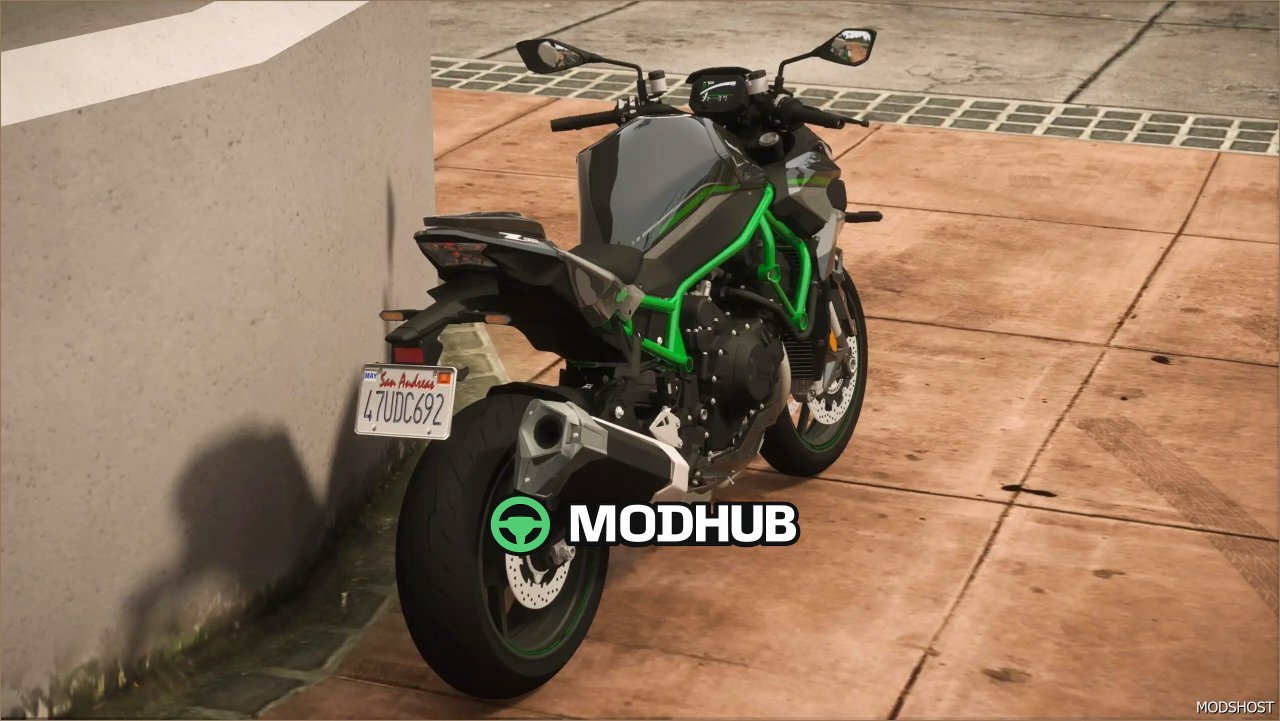2020 Kawasaki Z H2 Додаток | Вражаючий Тюнінг GTA 5