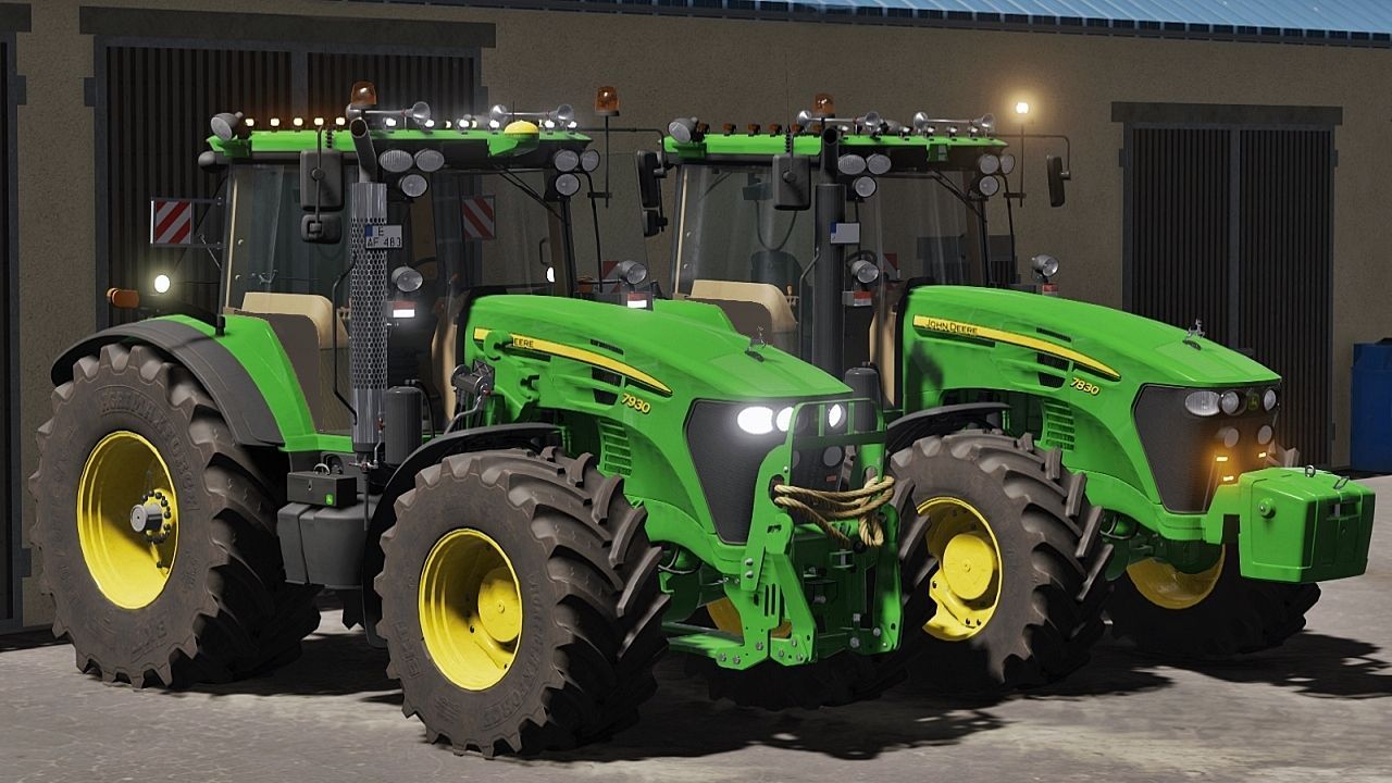 Ефективний Трактор John Deere 7030 Series (IC) для Високих Урожаїв