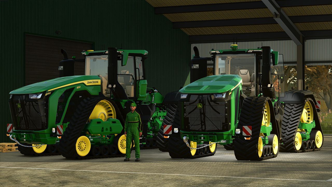 Потужний Трактор John Deere 9RX High-Horsepower Series для Ефективного Землеробства