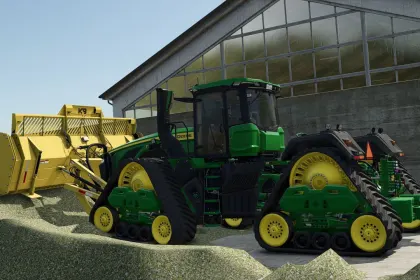 Leistungsstarker Traktor John Deere 9RX High-Horsepower Series für effiziente Landwirtschaft — 6