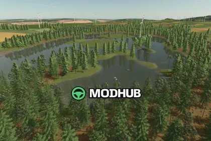 Мод на Карти The French Plain 25 для Фермер Симулятор 25