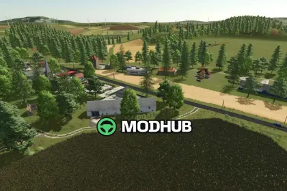 Мод на Карти The French Plain 25 для Фермер Симулятор 25