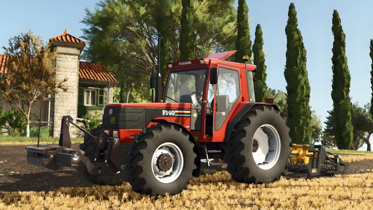 Ефективний Трактор Fiatagri F140-DT для Farming Simulator 25