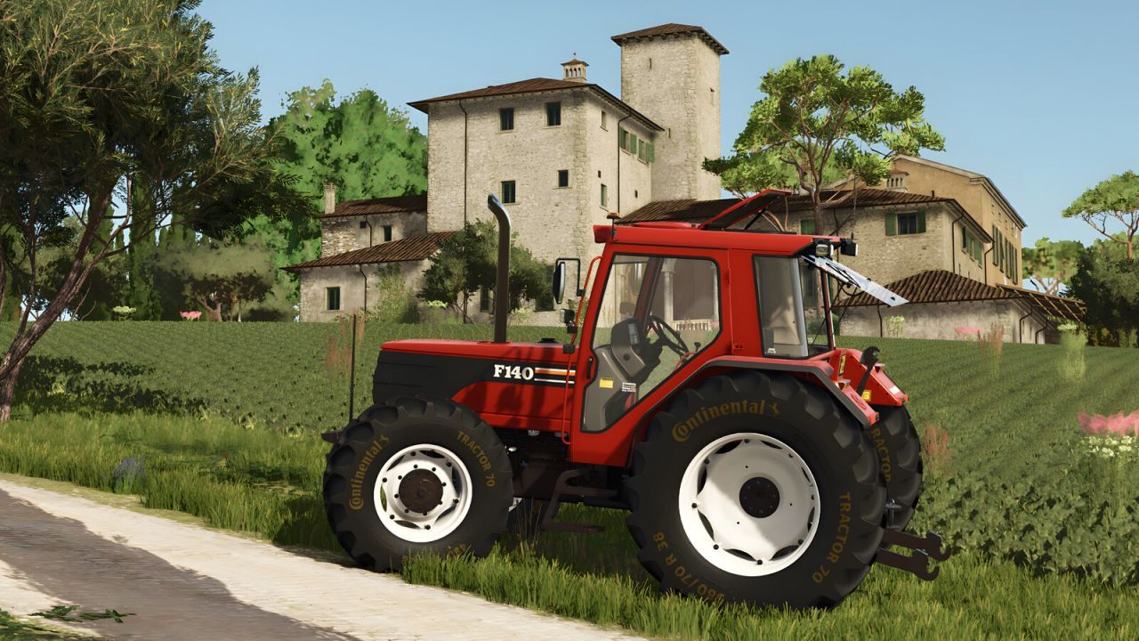 Ефективний Трактор Fiatagri F140-DT для Farming Simulator 25