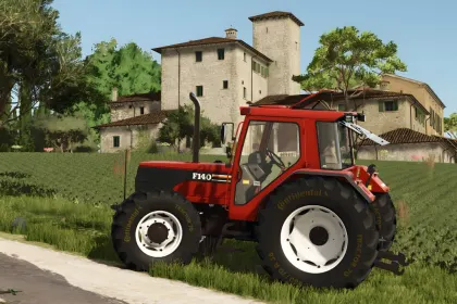 Ефективний Трактор Fiatagri F140-DT для Farming Simulator 25 — 2