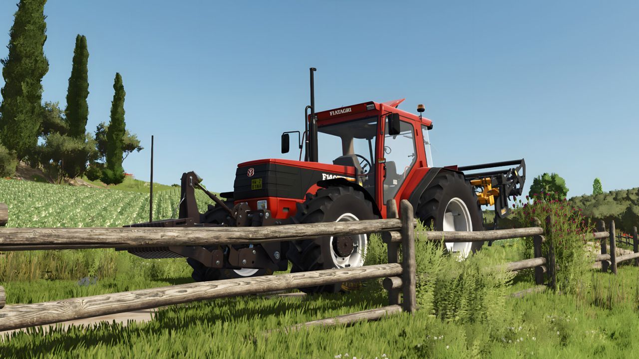 Ефективний Трактор Fiatagri F140-DT для Farming Simulator 25