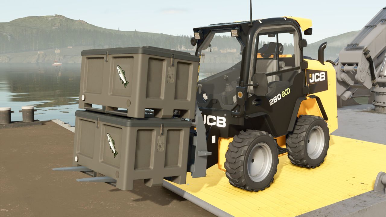 Ефективний Навантажувач JCB 260 для Farming Simulator 25