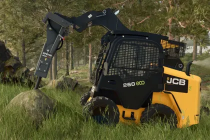 Effektiver Lader JCB 260 für Farming Simulator 25 — 3
