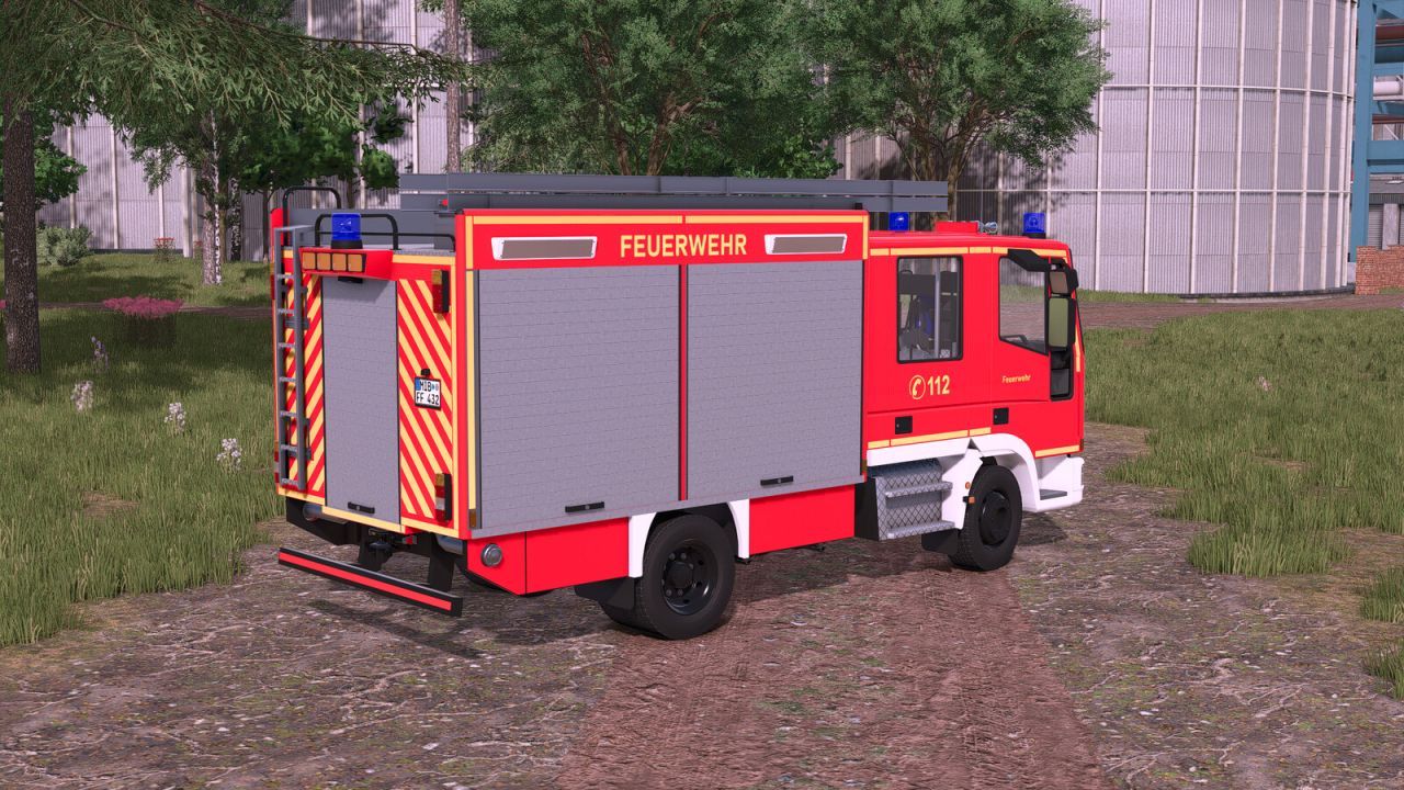 Ефективний Пожежний Автомобіль Lizard Unifire LF16/12 для Farming Simulator 25