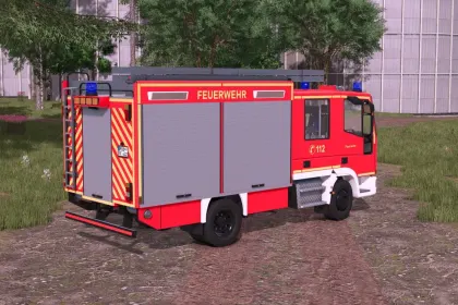 Ефективний Пожежний Автомобіль Lizard Unifire LF16/12 для Farming Simulator 25 — 2