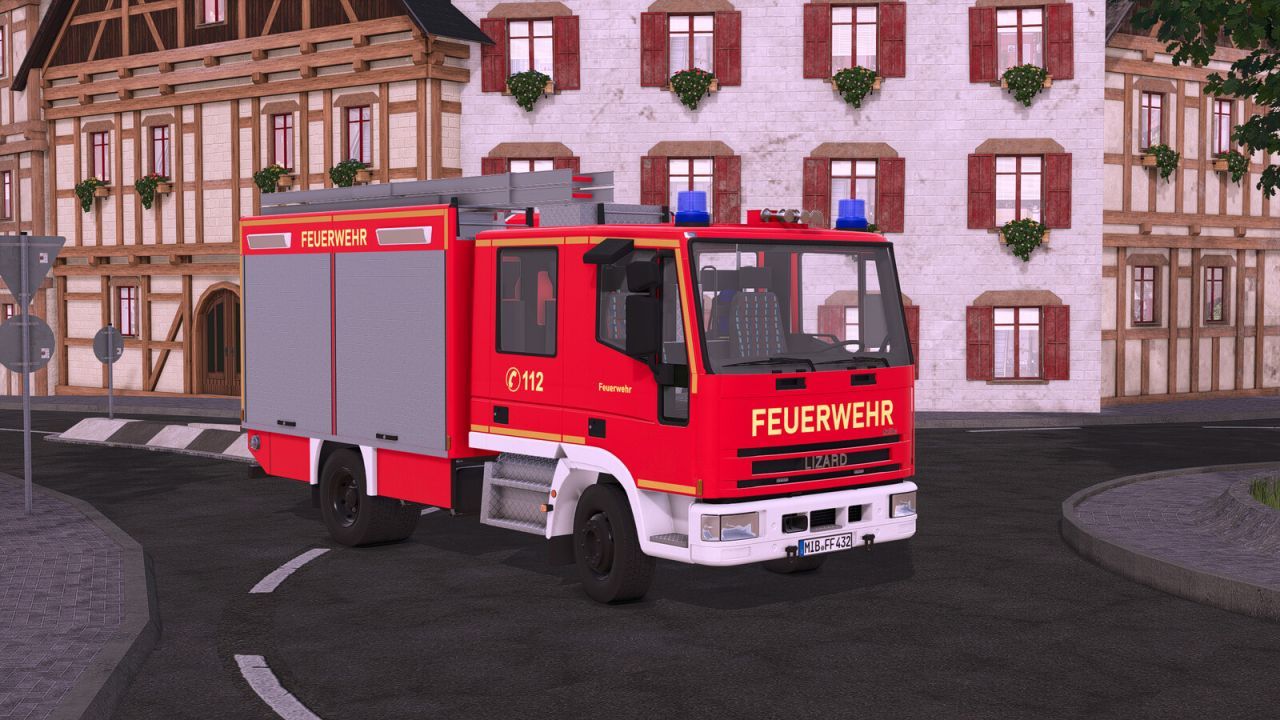 Ефективний Пожежний Автомобіль Lizard Unifire LF16/12 для Farming Simulator 25