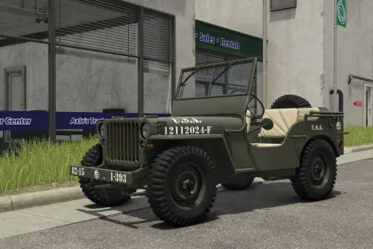 Efektywny JW Military 4x4 do Farming Simulator 25