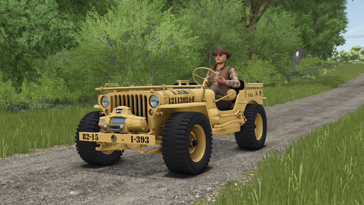 Ефективний JW Military 4x4 для Farming Simulator 25