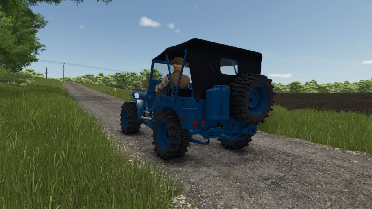 Ефективний JW Military 4x4 для Farming Simulator 25