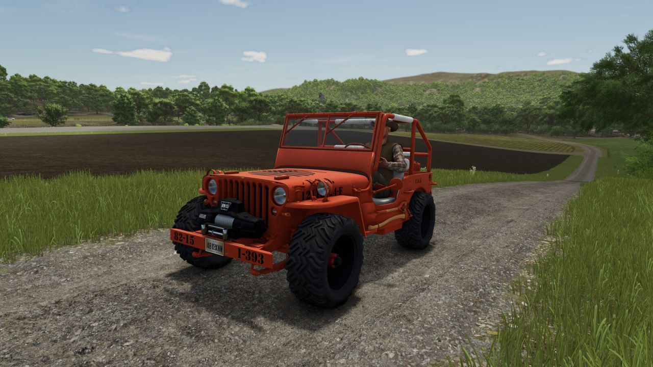 Ефективний JW Military 4x4 для Farming Simulator 25