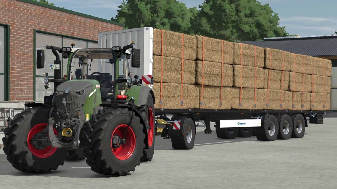 Ефективний Мод Krone Profi Liner для Farming Simulator 25