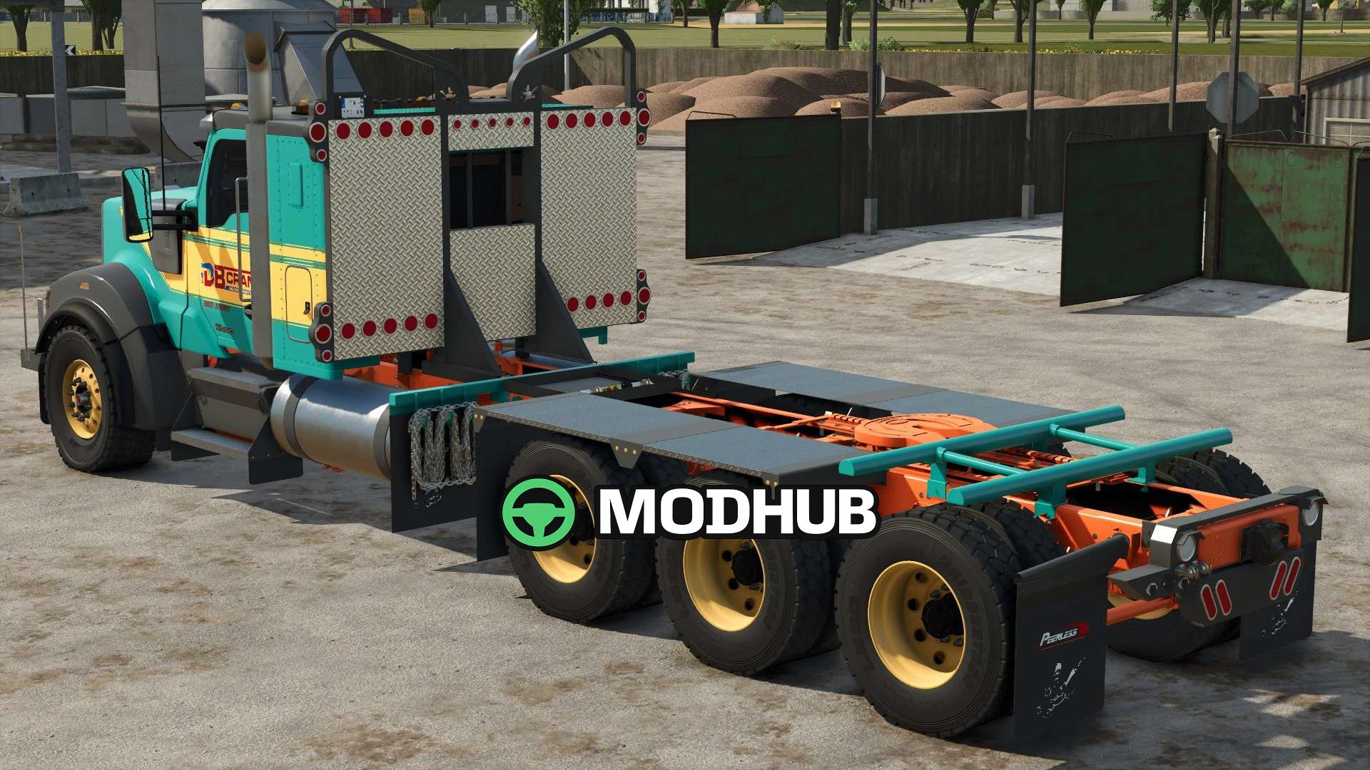 Мод на Автомобілі Kenworth W990 для Фермер Симулятор 25 - Скріншоти