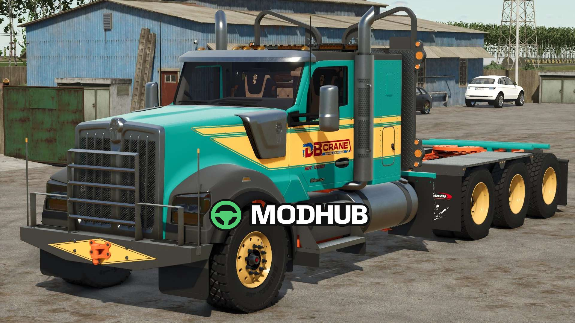 Мод на Автомобілі Kenworth W990 для Фермер Симулятор 25 - Скріншоти